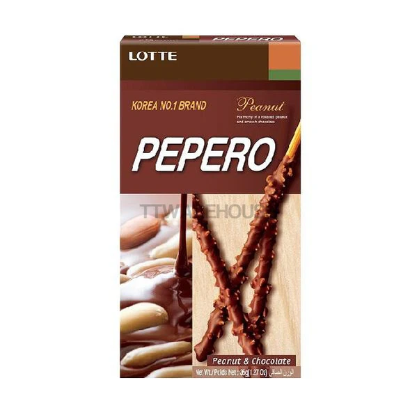LOTTE_Pepero_花生巧克力棒
