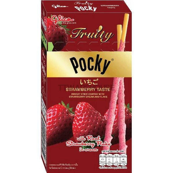 【Glico格力高】Pocky草莓果肉百琪棒35g