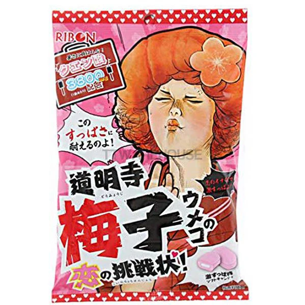 【RIBON理本】道明寺梅子挑戰糖 70g