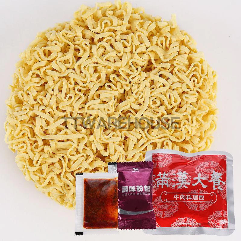 Uni-President Chili Beef Favor Instant Noodles 統一滿漢大餐 蔥燒牛肉麵 - Image 3
