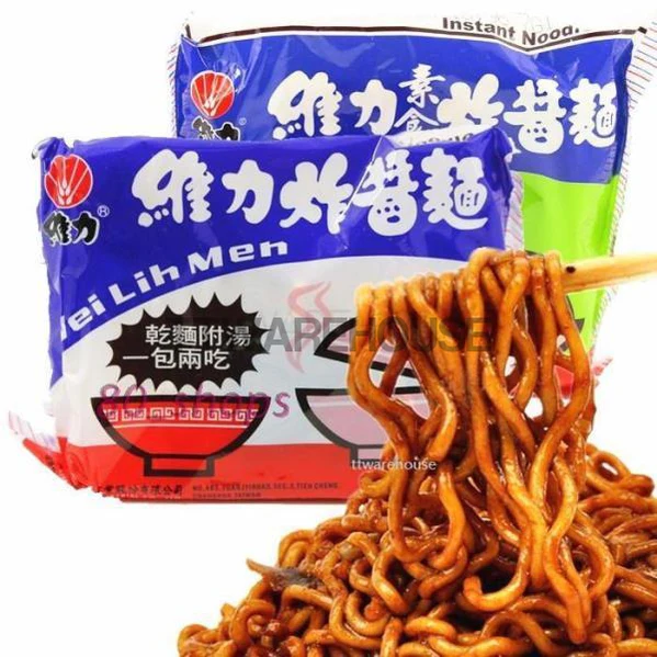 (30 PACKS) Wei Lih Men Classic Instant Noodle & Ramen 維力 炸醬麵 原味 (30包) - Image 2