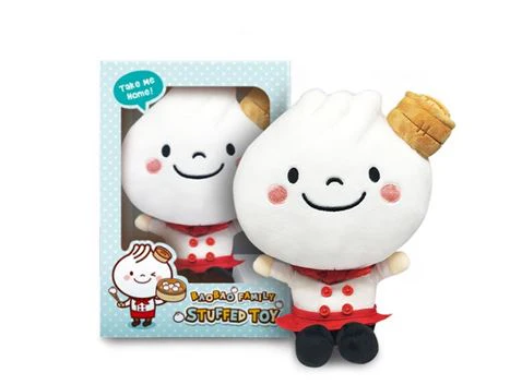 鼎泰豐公仔絨毛娃娃-包寶30cm Din Tai Fung Bao Bao Plush Doll - 30cm