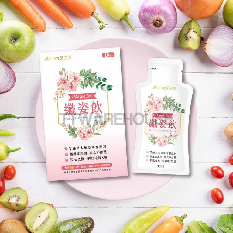 AICOM MAGIC SO Herbal Slimming Drink (30ml x 10 PCS) 艾力康 科技保健 纖姿飲 - Image 2