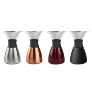 Asobu Pour Over 經典手沖不鏽鋼保溫咖啡濾壺 (四色選)