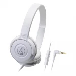 audio-technica ATH-S100iS 耳罩式耳麥 白 Heaset / Headphone