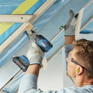 BOSCH 18V超核芯免碳刷衝擊起子機GDR 18V-200C雙4.0Ah套裝