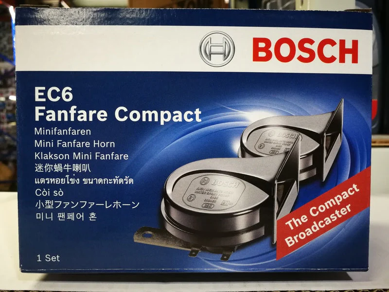 BOSCH EC6 Compact Plus Two-Tone Fanfare Horns 12V 400/500HZ 110DB - Image 3
