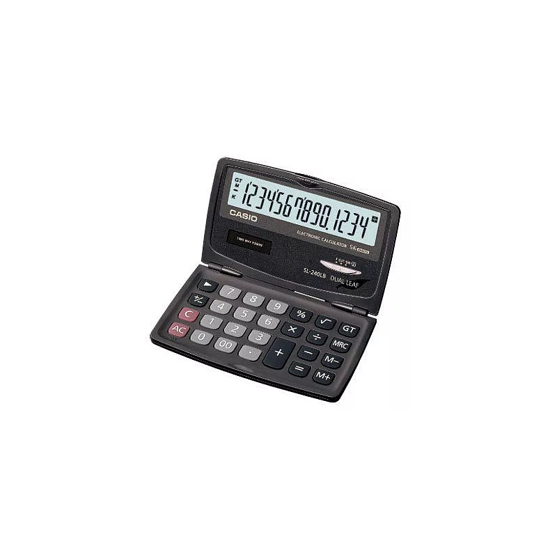 CASIO卡西歐國家考試14位數攜帶型計算機 SL-240LB