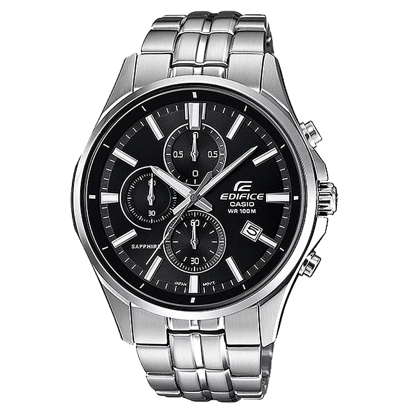 CASIO EDIFICE 秘密任務三眼賽車腕錶-EFB-530D-1AVUDR