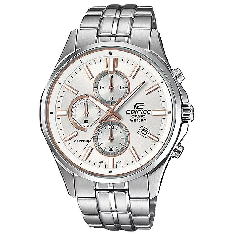 CASIO EDIFICE 秘密任務三眼賽車腕錶-EFB-530D-7AVUDR