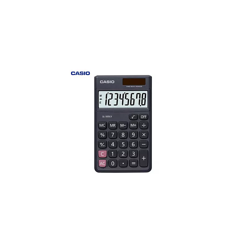 CASIO SL-300LV國家考試計算機8位