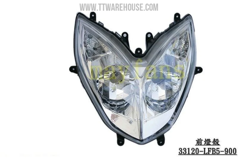 KYMCO 33120-LFB5-900 Head Lamp Light (No Bulb) for RACING 125/150