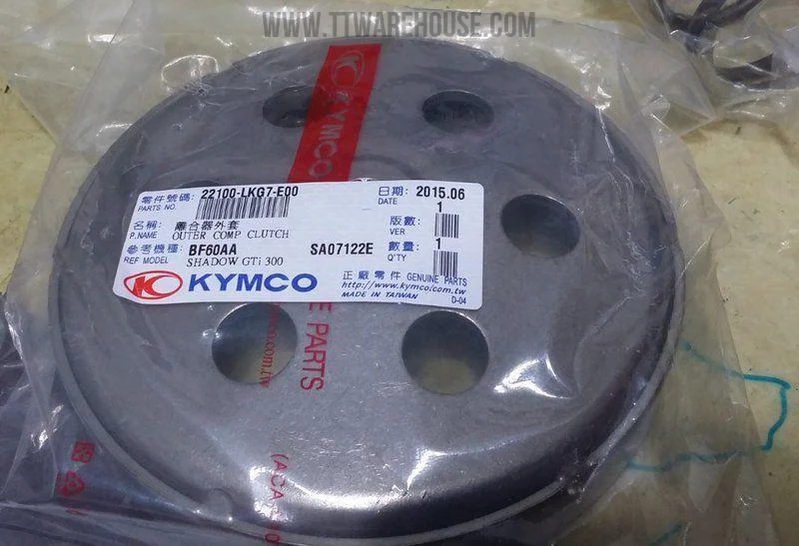KYMCO 22100-LKG7-E00 outer comp clutch for NIKITA SHADOW K-XCT