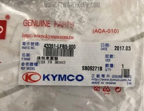 KYMCO 43351-LFB5-900 Rear Disk FR Brake (SB08271B)