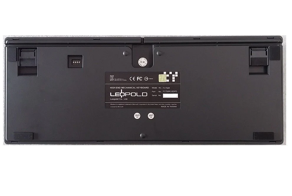 LEOPOLD FC750RC/EBPD Mechanical Keyboard Cherry MX Blue Double Shot PBT Graphite (MX BLUE) - Image 4