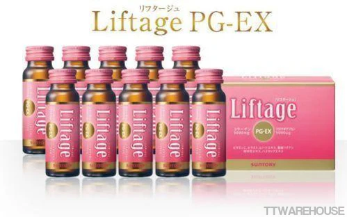 SUNTORY Liftage PG-EX Collagen xProteoglycan Supplements 50ml (10 BOTTLES PER BOX) - Image 3
