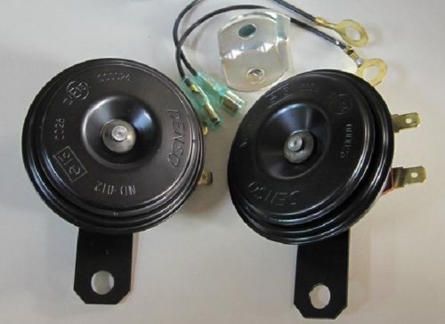 DENSO 12V 111db Universal Compact Electric Horns Power Tone - Image 2