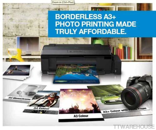 EPSON L1800 Inktank System ITS A3+ 6 Color Printer (AC 110V-120V) - Image 4