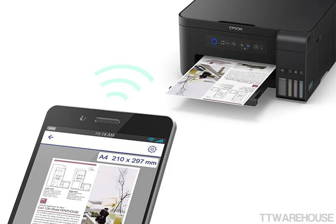 EPSON L4150 EcoTank All-in-One Printer (Print/Scan/Copy) +Inkset - Image 3