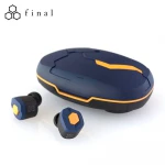 【EVA2020 x Final】真無線藍牙耳機 - 新世紀福音戰士 (渚薰xMARK.06 深藍黃) Headset / Headphone