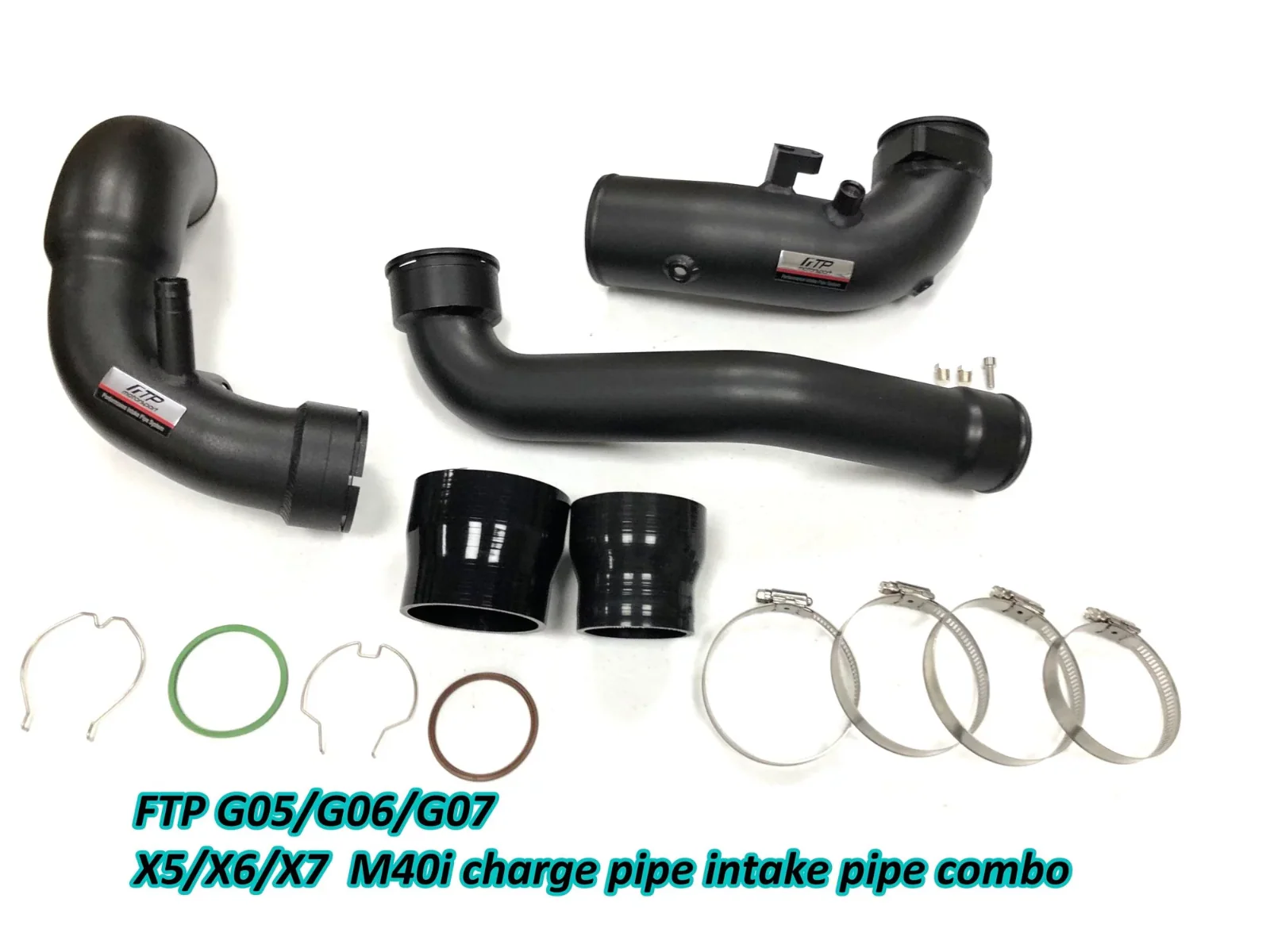 FTP G05/G06/G07 X5/X6/X7 M40i Charge Pipe / Intake Pipe Combo - Image 2