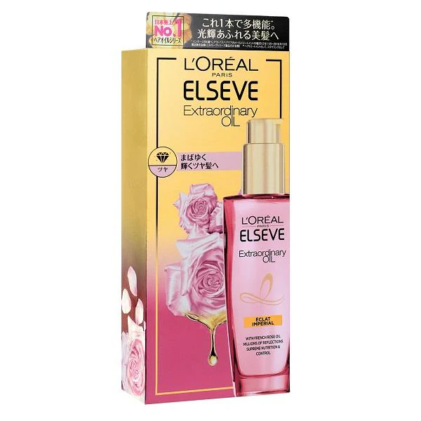 Loreal 巴黎萊雅金緻護髮精油玫瑰精華