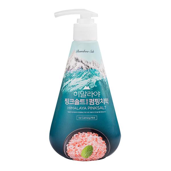 LG 喜馬拉雅粉晶鹽PUMPING牙膏冰澈薄荷