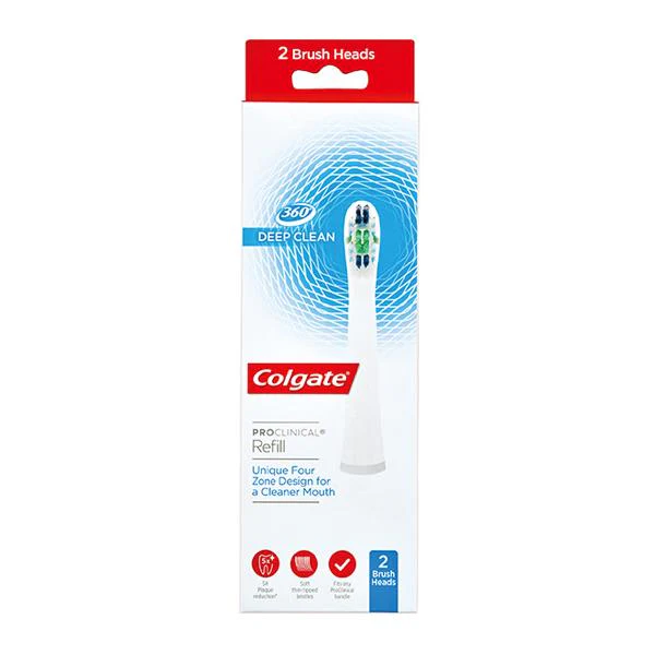 Colgate 高露潔 3D音波極淨電動牙刷 - 替換刷頭