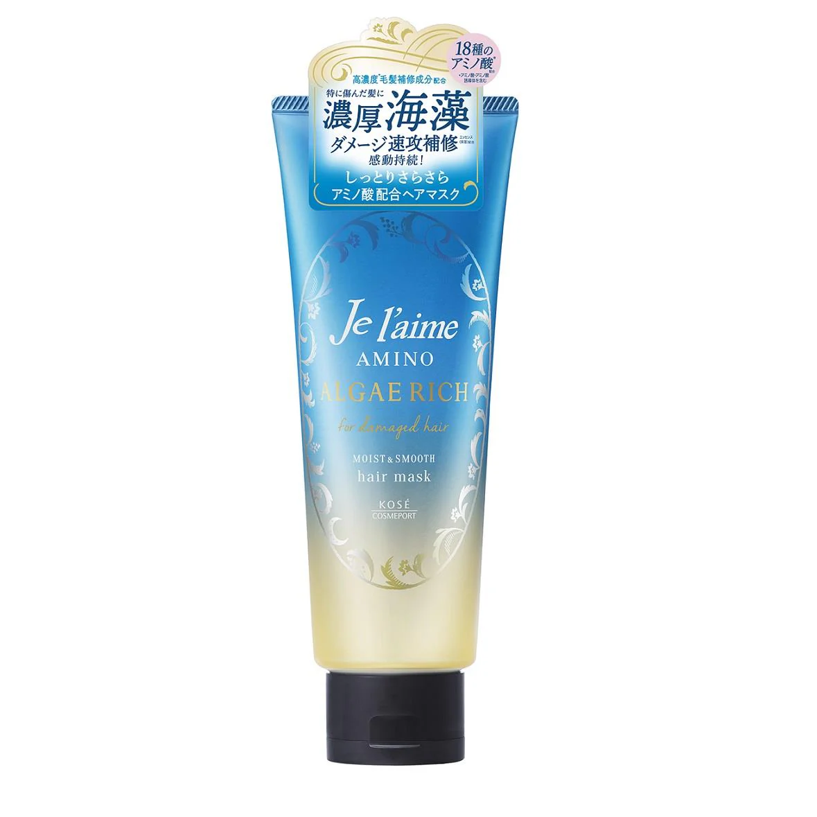日本高絲 爵戀海藻氨基酸修è·é«®è†œæ°´æ½¤æ»‘é †230g