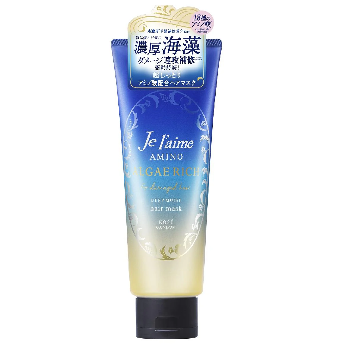 日本高絲 爵戀海藻氨基酸修護髮膜深層保濕230g