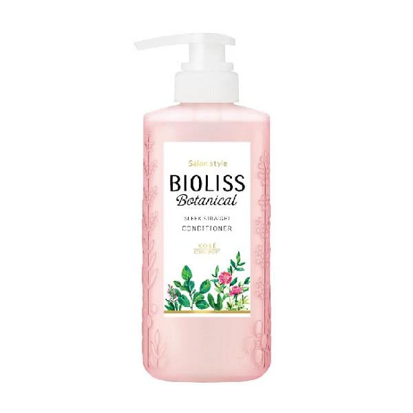 日本高絲 BIOLISS植物系沙龍潤髮乳絲滑直順-480ml