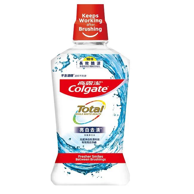 Colgate 高露潔 全效亮白去漬漱口水(500ml)