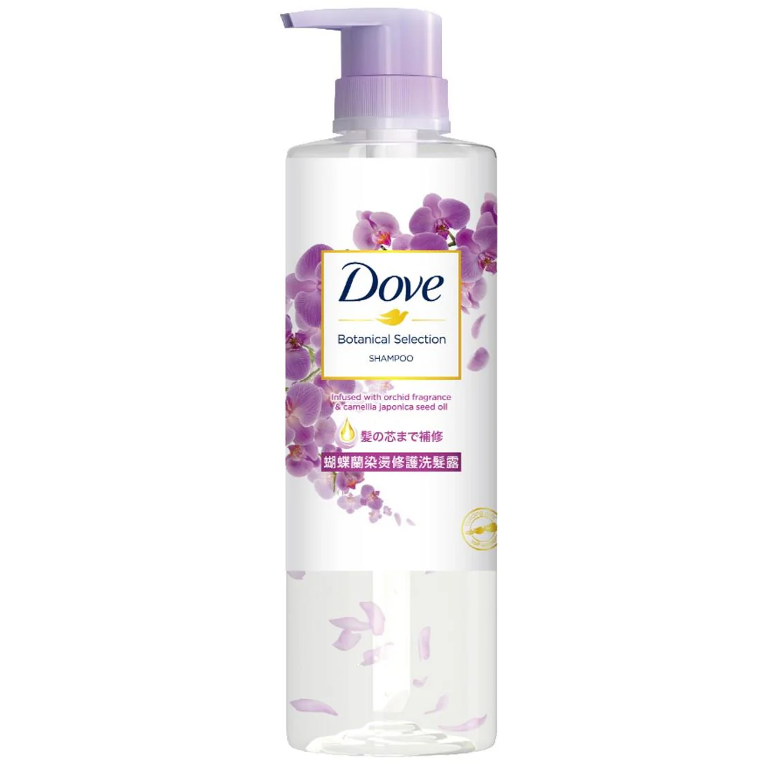 Dove 多芬植萃蝴蝶蘭染燙修護洗髮露 470ml