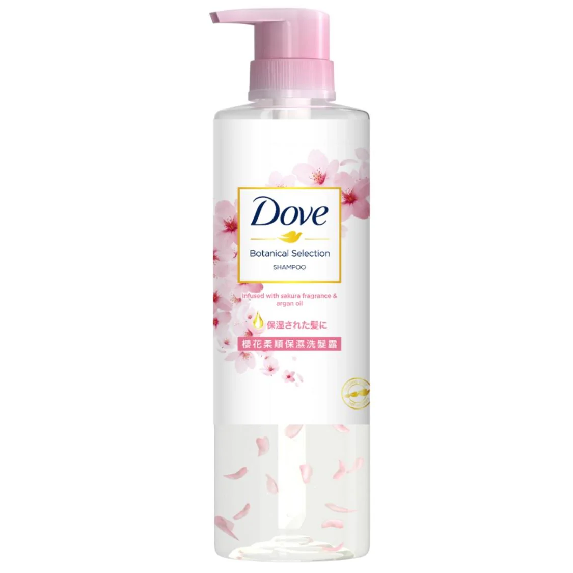 DOVE 多芬植萃櫻花柔順保濕洗髮露 470ml