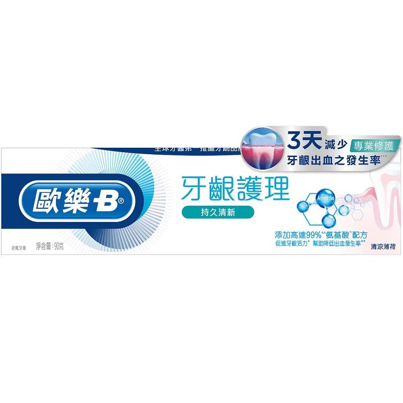 Oral-B 專業牙齦護理牙膏-持久清新90克