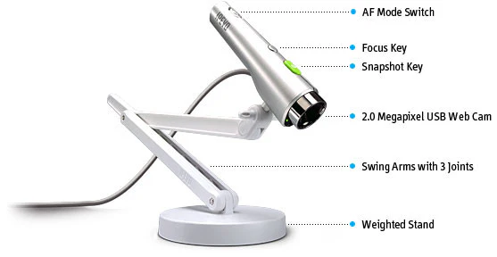 IPEVO Point 2 View USB Document Camera (P2V) - Image 7