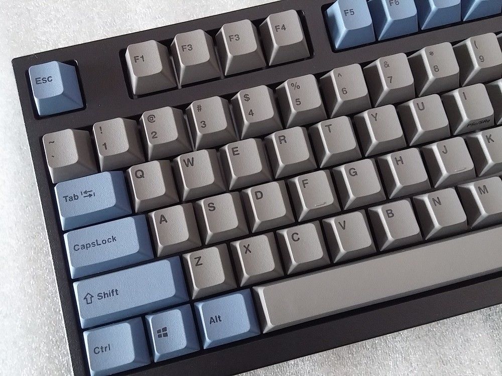LEOPOLD FC980M PD Mechanical Keyboard Cherry MX Double Shot PBT Blue/Gray (MX BROWN/ MX BLUE) - Image 3