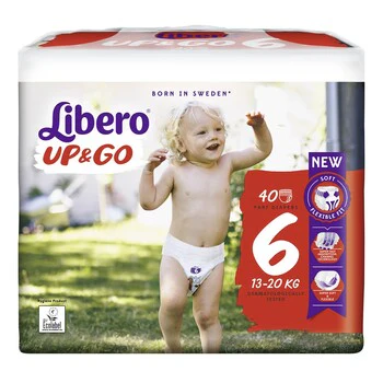 Libero Diaper Pants 6/XL Size 80 pieces