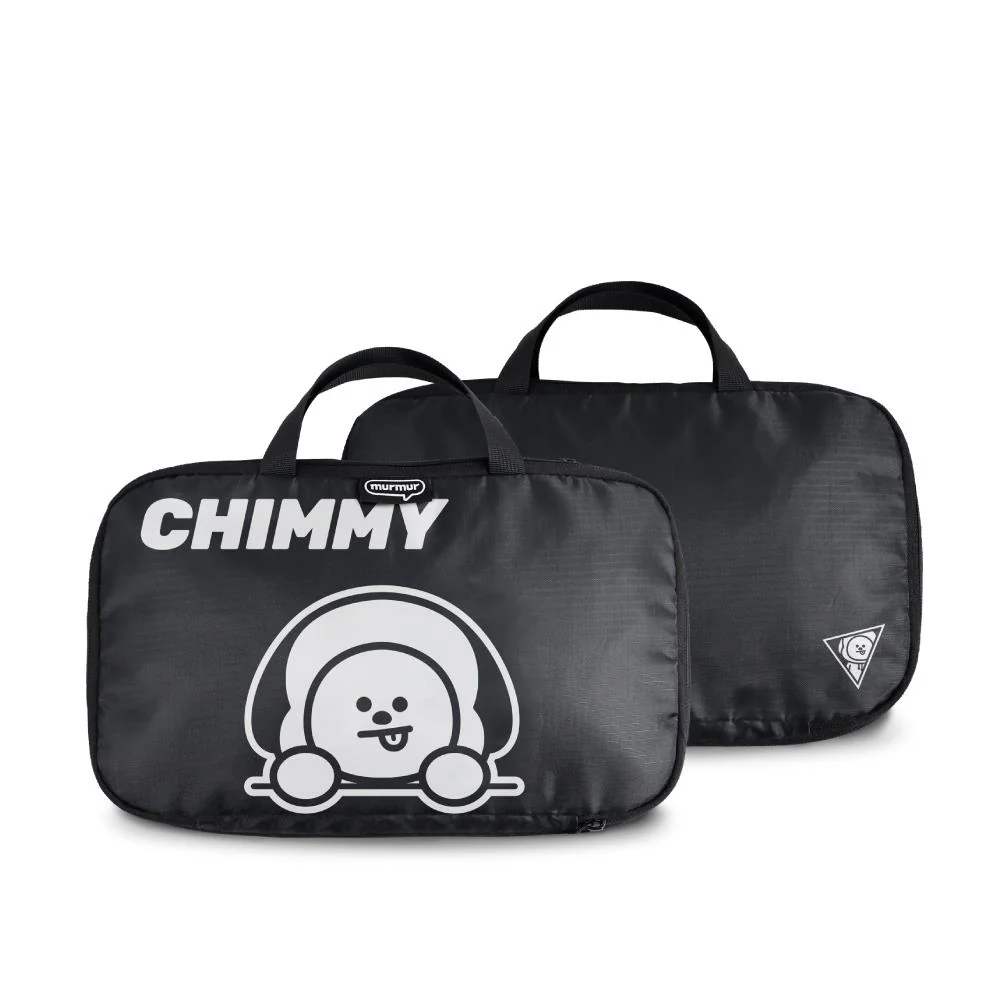 (LINE FRIENDS) BT21 CHIMMY 衣物收納袋（Wappen系列）