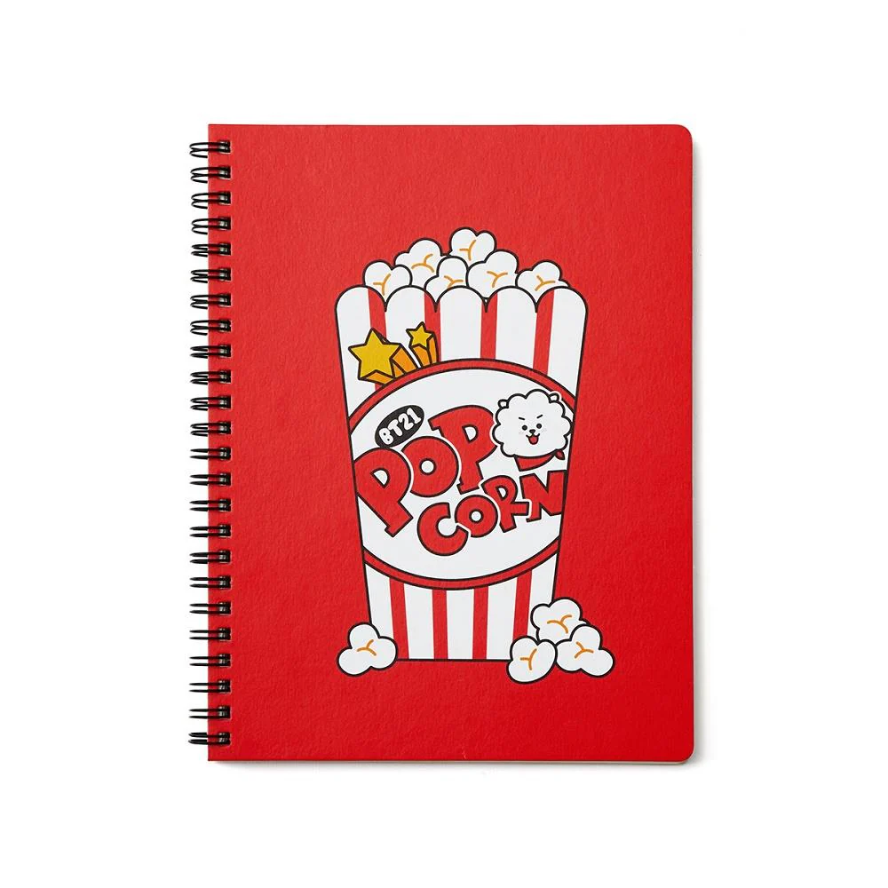 (LINE FRIENDS) BT21 RJ A5線圈筆記本（SWEET系列）