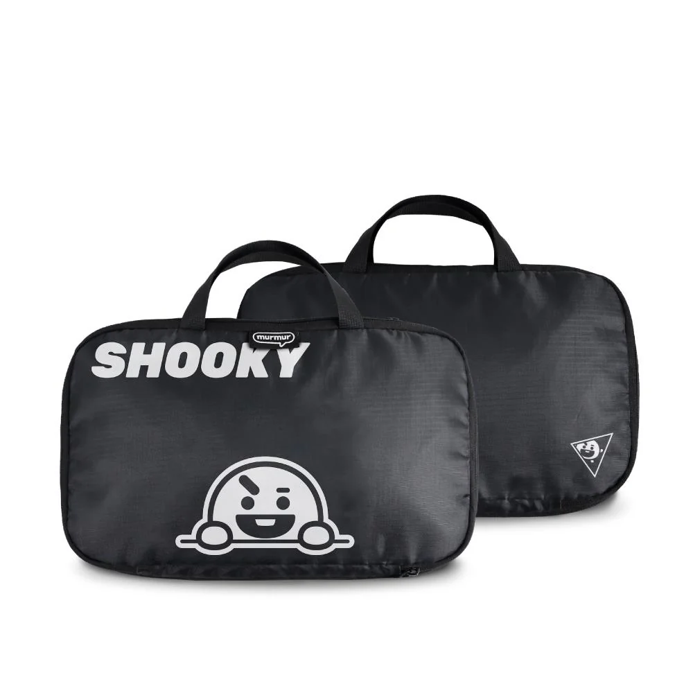 (LINE FRIENDS) BT21 SHOOKY 衣物收納袋（Wappen系列）