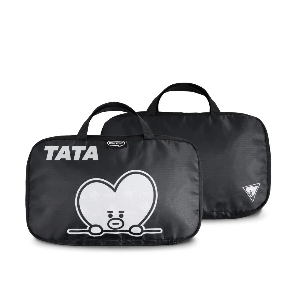 (LINE FRIENDS) BT21 TATA 衣物收納袋（Wappen系列）