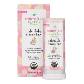 Mambino Calendula Nursing Balm, Calendula + Olive 18G X 2Pack