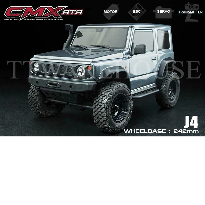 MST 531508LGR Suzuki Jimny J4 1/10 CMX RTR 242mm (2.4G) (Gray)