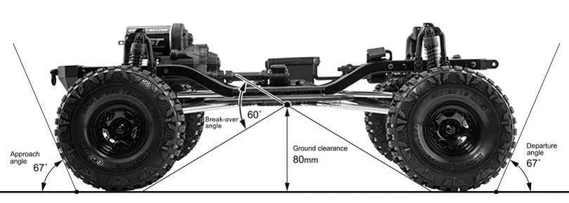 MST 531552GR CFX-W 313mm (2.4G) J45C (Gray) RTR Crawler - Image 8