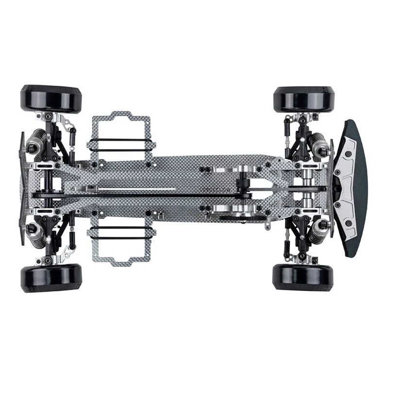 MST 532026 MS-01D VIP II 1/10 Scale 4WD Electric Drift Car Chassis ARR (SSG) (Silver) #532026
