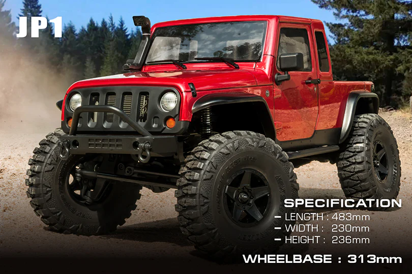 MST 532173 CFX-W JP1 1/8 Off-Road Car KIT - Image 2