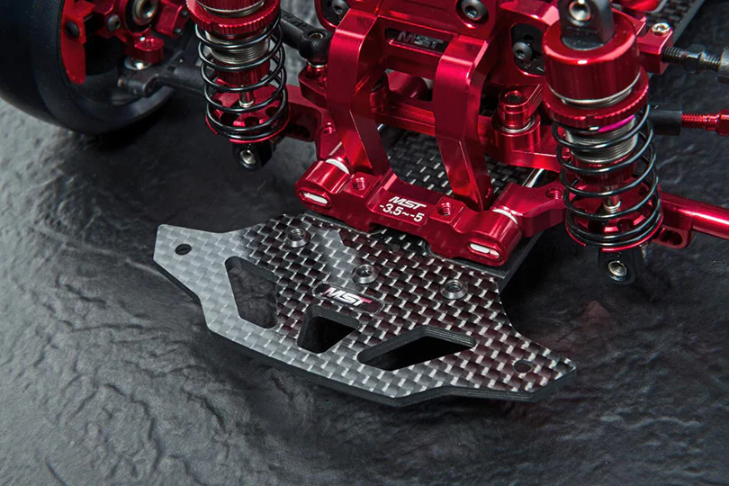MST 532190R FMX 2.0 KMW ARR (Red) Drift Car Kit - Image 3