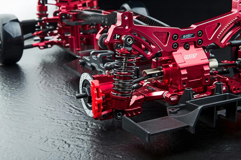 MST 532190R FMX 2.0 KMW ARR (Red) Drift Car Kit - Image 6