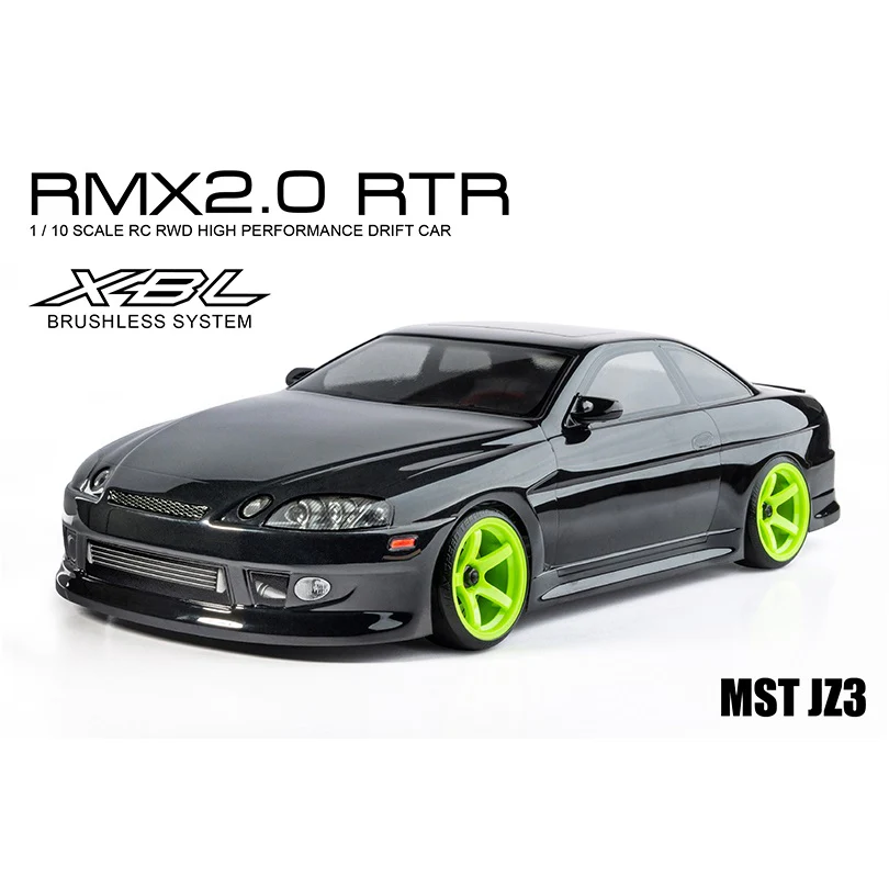 MST 533807BK RMX 2.0 1/10 RWD RTR BRUSHLESS RC Drift Car JZ3 Black Body - Image 3